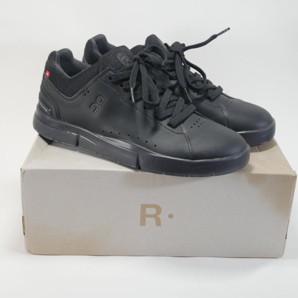 Sz 8.5 Women's On Cloud The Roger Advantage Shoes Sneakers ~ Black